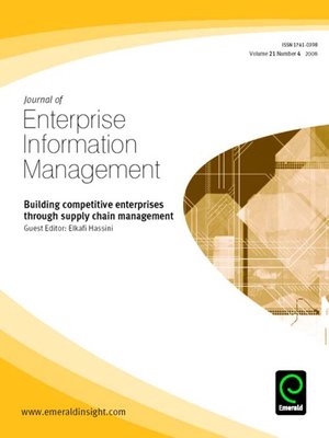 cover image of Journal of Enterprise Information Management, Volume 21, Issue 4